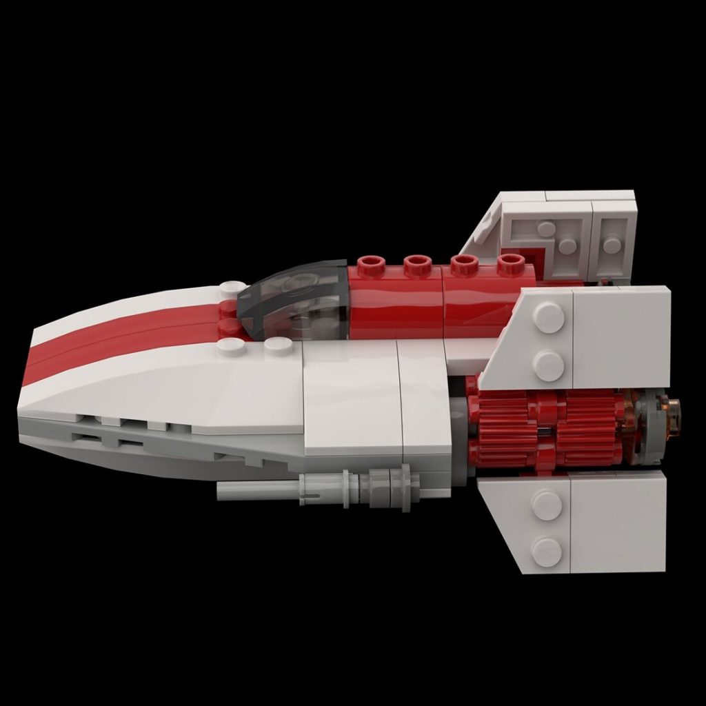 MOC-79097 Rebel A-Wing Microfighter With 98 Pieces