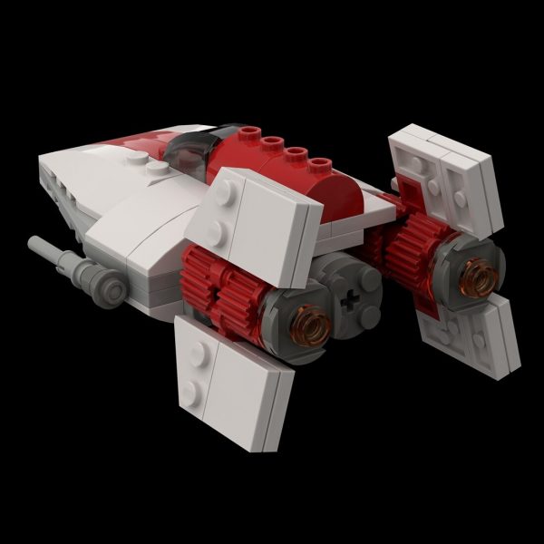 moc 79097 rebel a wing microfighter sci main 3 - MOULD KING