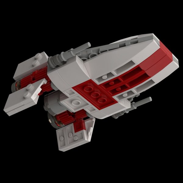 moc 79097 rebel a wing microfighter sci main 4 - MOULD KING