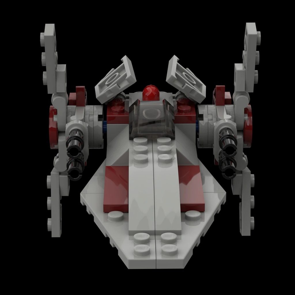 MOC-81294 V-Wing Microfighter With 93 Pieces