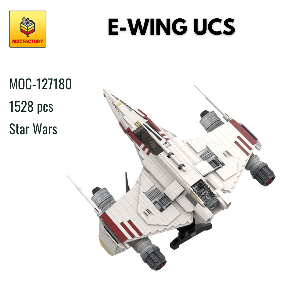 MOC-127180 E-WING UCS With 1528 Pieces