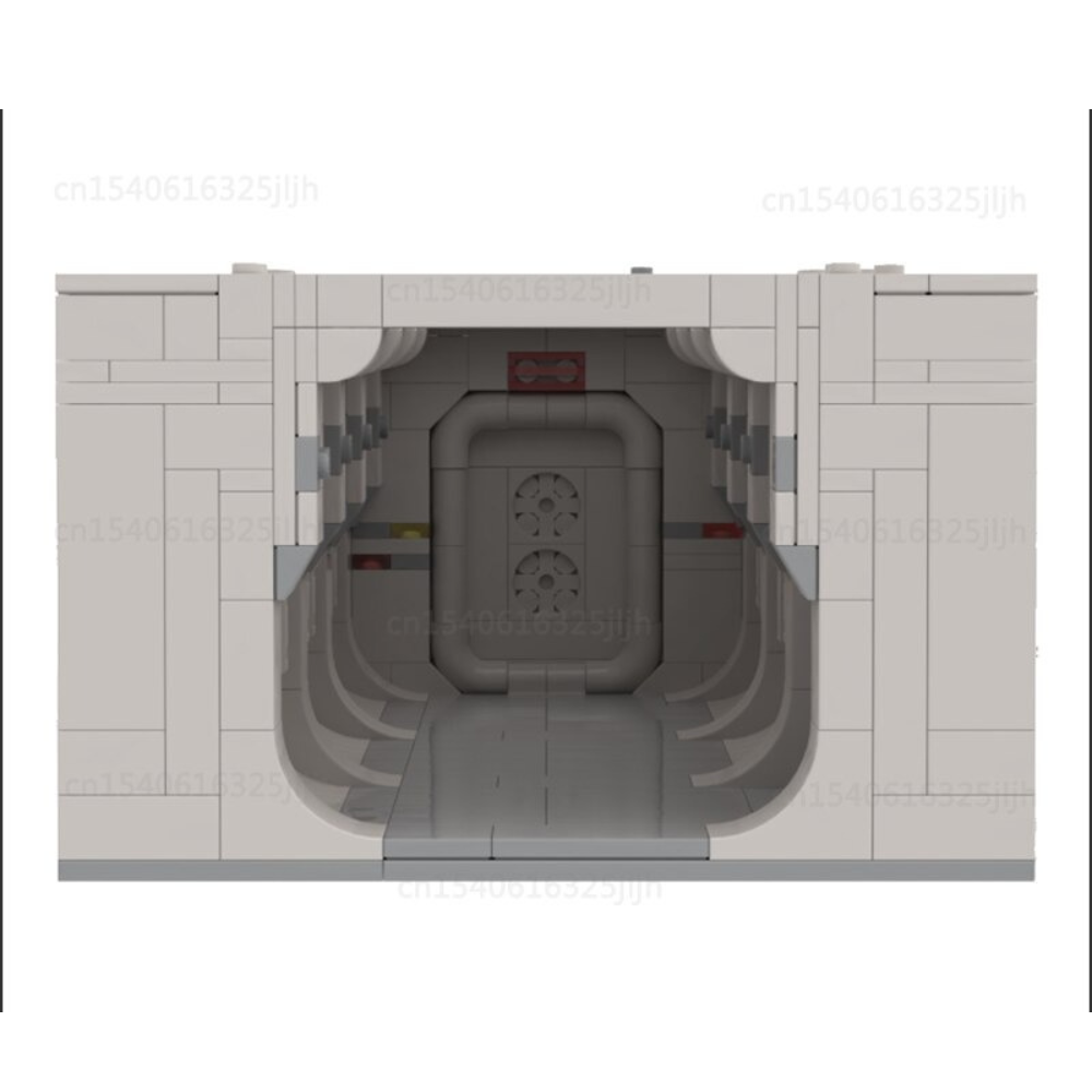 Tantive IV Main Corridor with Airlock Doorway MOC 89510 2 - MOULD KING