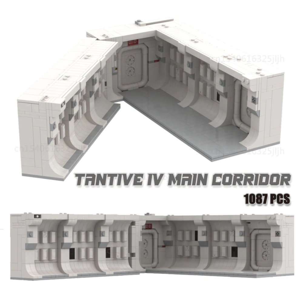 Tantive IV Main Corridor with Airlock Doorway MOC 89510 5 - MOULD KING
