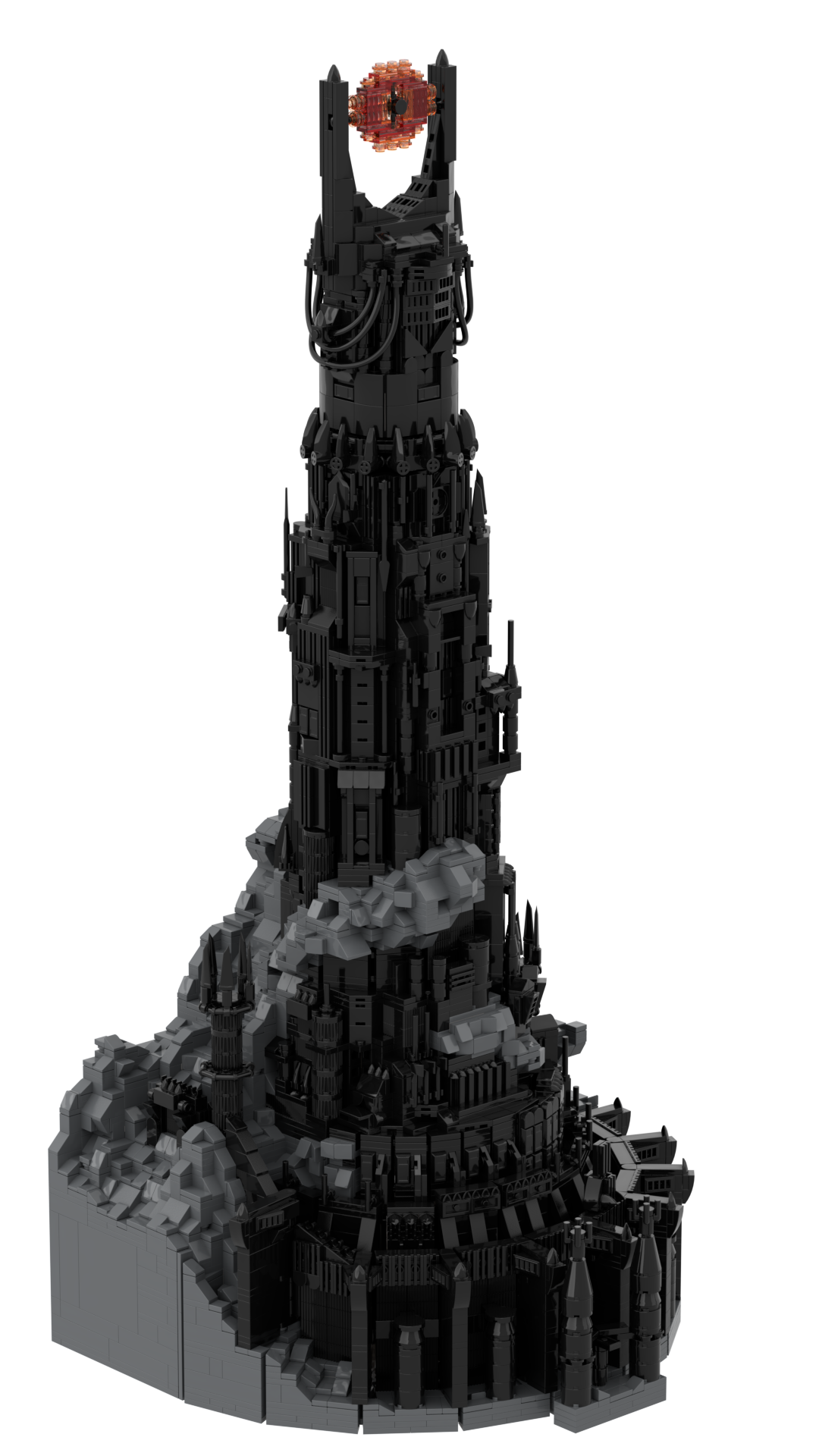 MOC-126262 The Lord of the Rings Barad-dûr Dark Tower With 5996 Pieces
