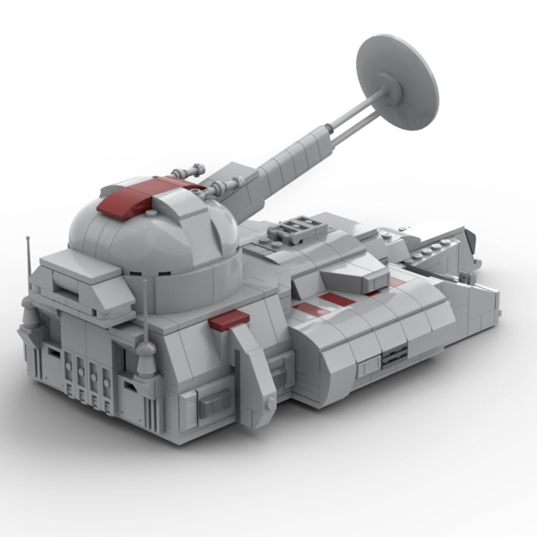 Maxim Gun Military MOULD KING 14009 with 1399 pieces - MOC Brick Land