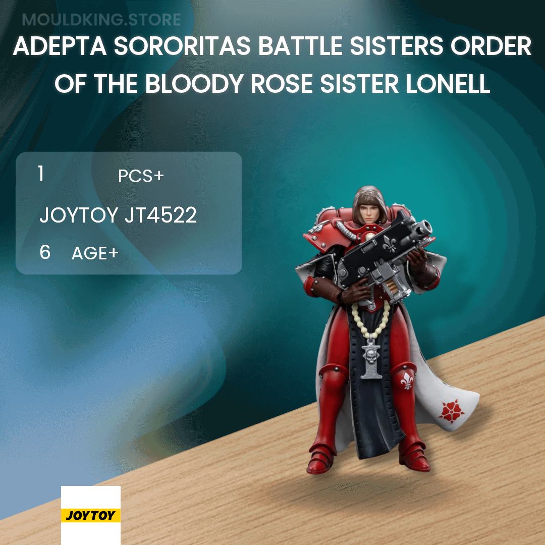 JoyToy Warhammer 40K Adepta Sororitas Battle Sisters Order of the Bloody  Rose Sister Lonell » Joytoy Figure