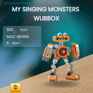 MOC Factory MOC-89393 My Singing Monsters Wubbox Orange Movies and
