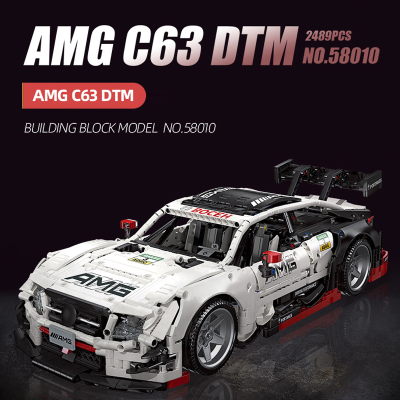 Motor Mercedes Benz AMG C63 DTM Sports Car 3 - MOULD KING