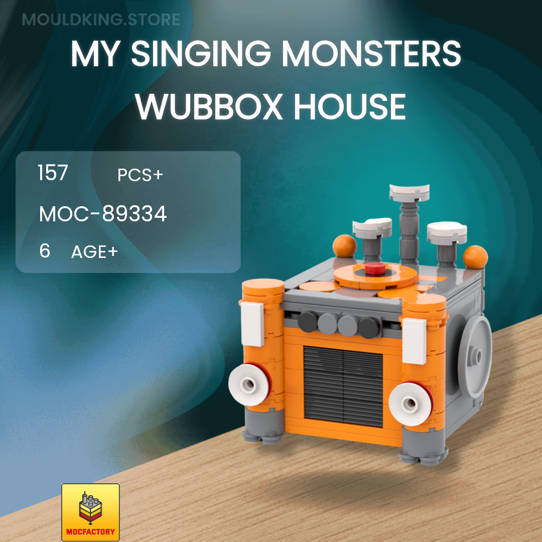MOC Factory 89334 My Singing Monsters Wubbox House Movies and Games