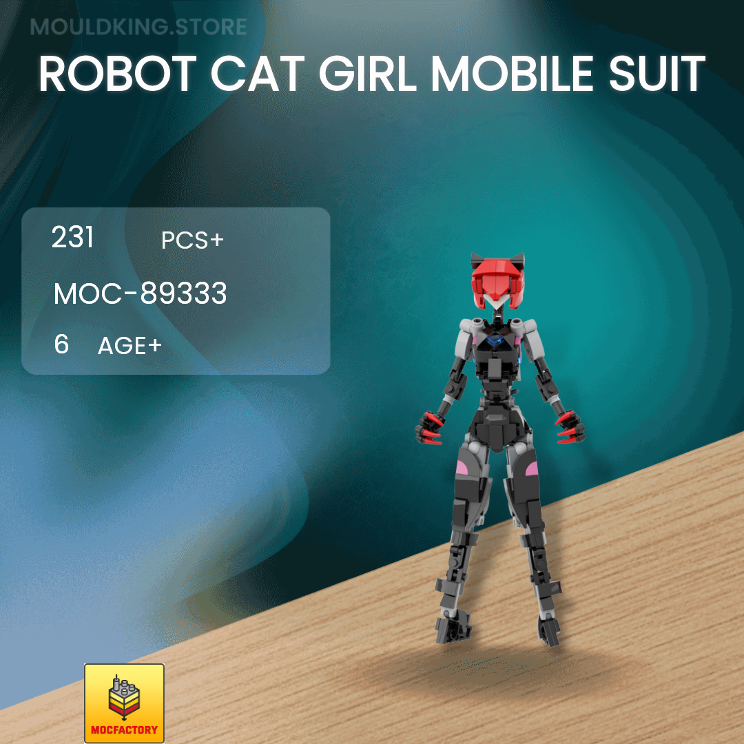 Robotic Cat Girl