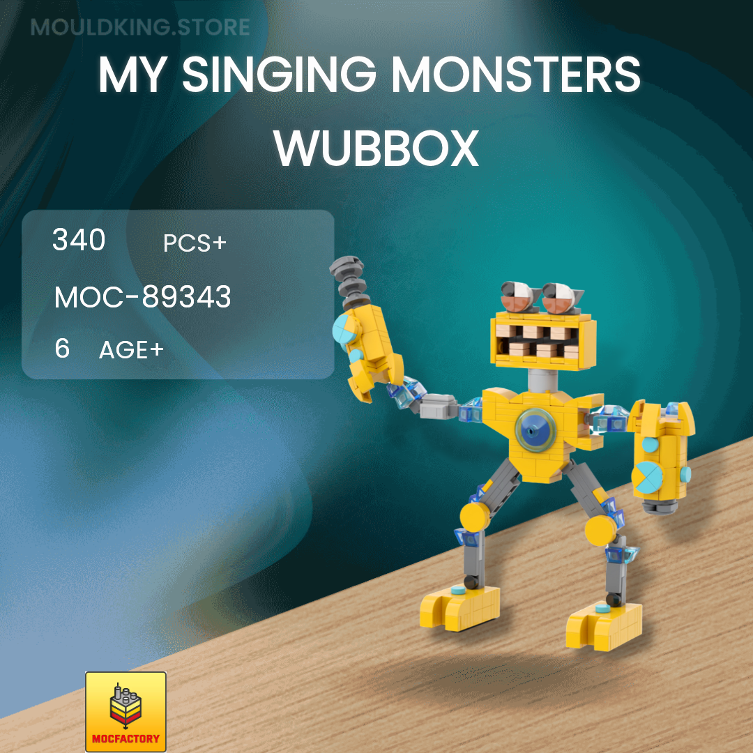 MOC Factory Block 89343 My Singing Monsters Wubbox Creator Expert | ZHEGAO  Block