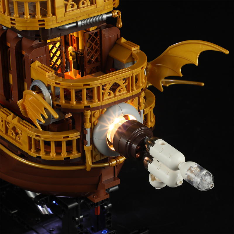 FunWhole F9014 Light Catcher Steampunk Airship 2 - MOULD KING