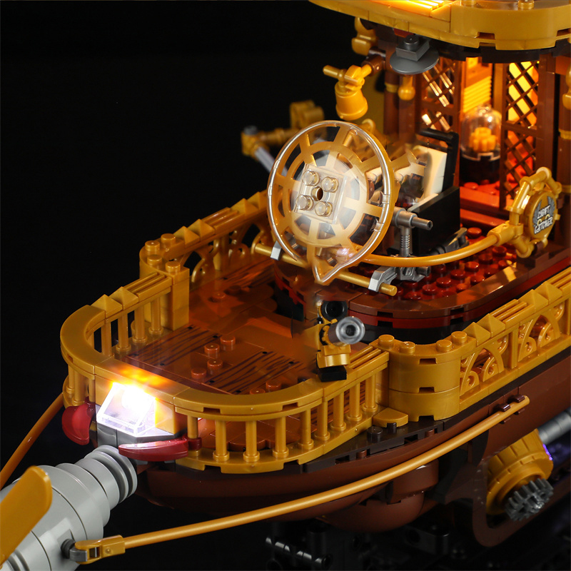 FunWhole F9014 Light Catcher Steampunk Airship 5 - MOULD KING
