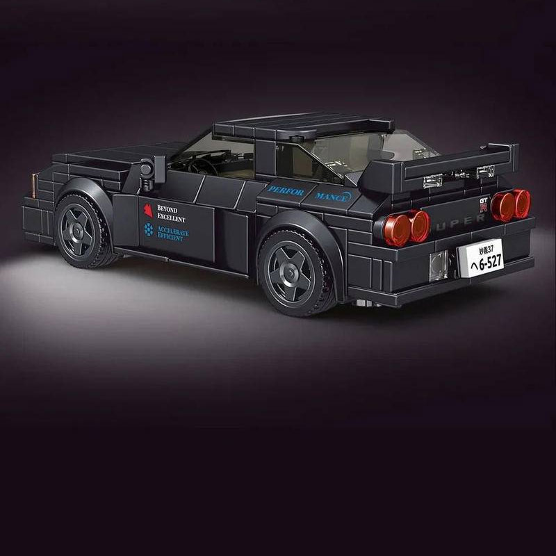 Mould King 27014 Super Racer Speed Champions Nissan GTR32 3 - MOULD KING