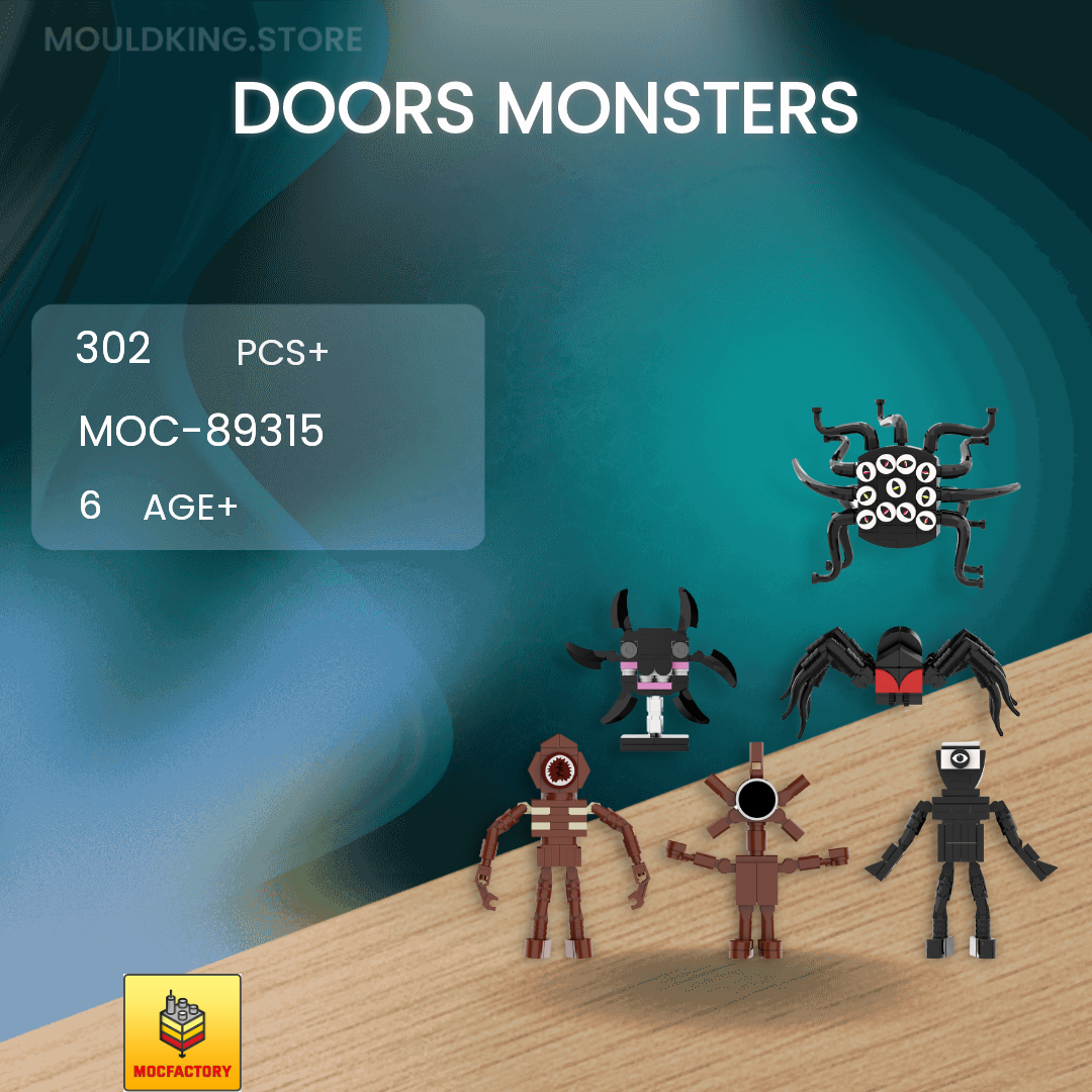 MOC Factory 89315 Doors Monsters