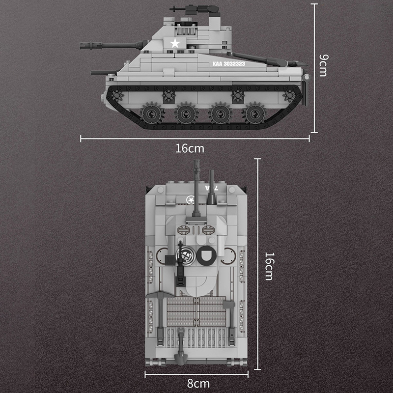 Forange FC4005 M4A3 Main Battle Tank 4 - MOULD KING