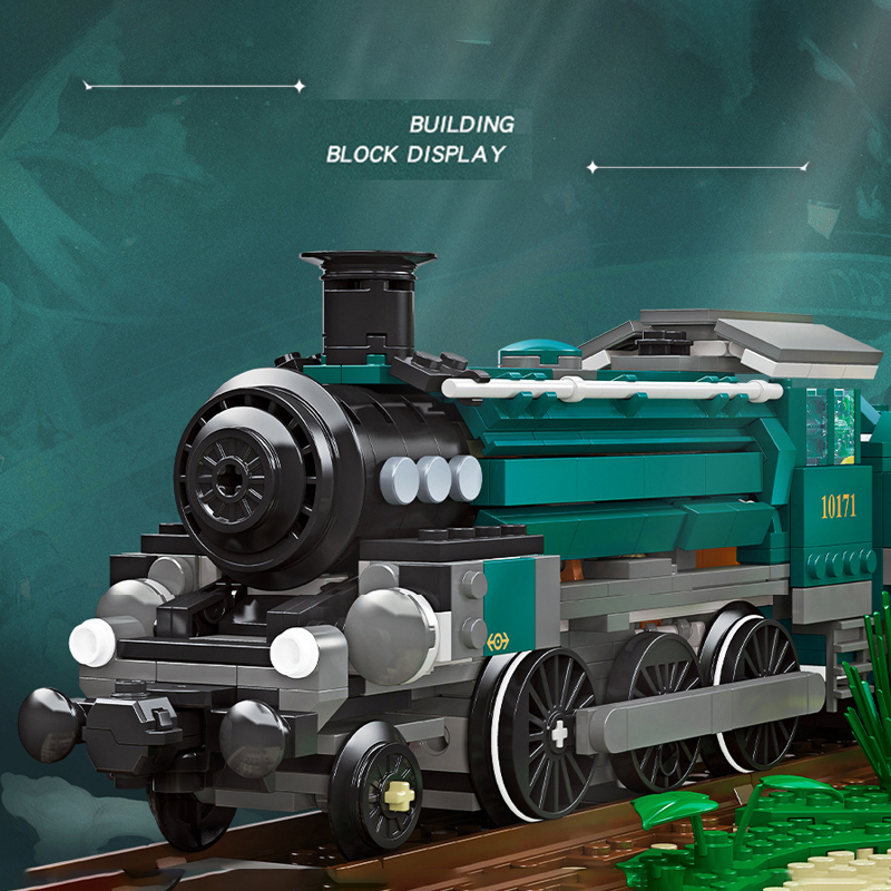 JIESTAR 59020 Retro Steam Train 3 - MOULD KING