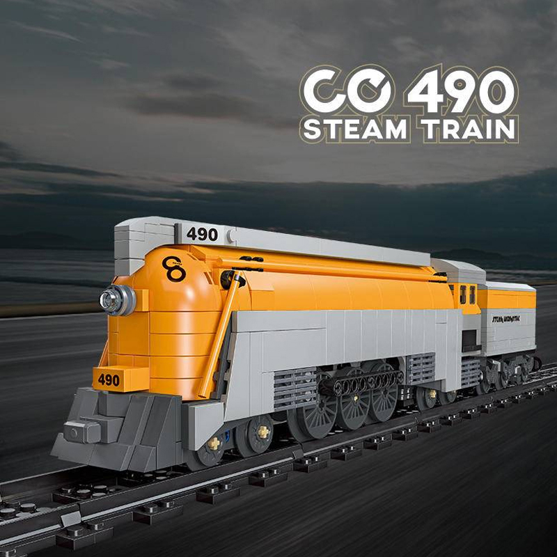 JIESTAR 59021 CO 490 Steam Train 1 - MOULD KING