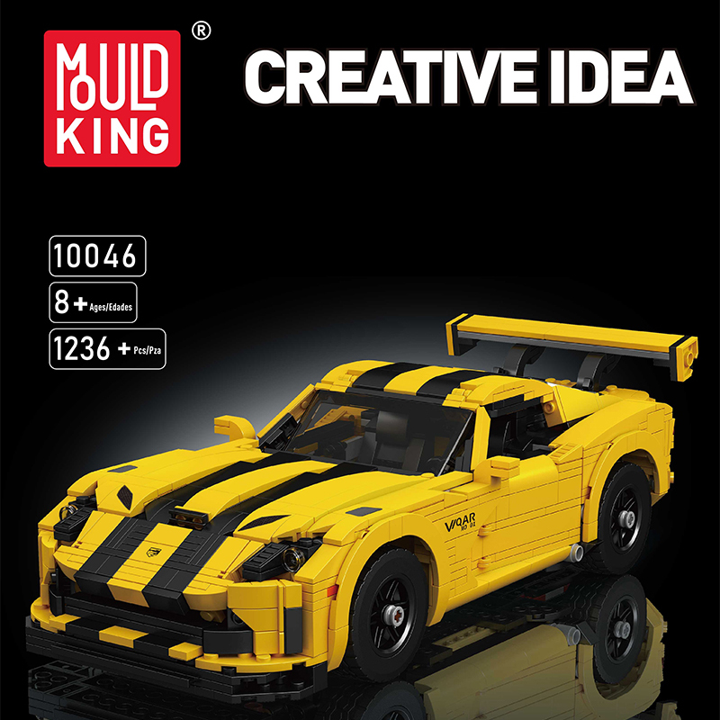 Mould King 10046 Dodge Viper 1 - MOULD KING