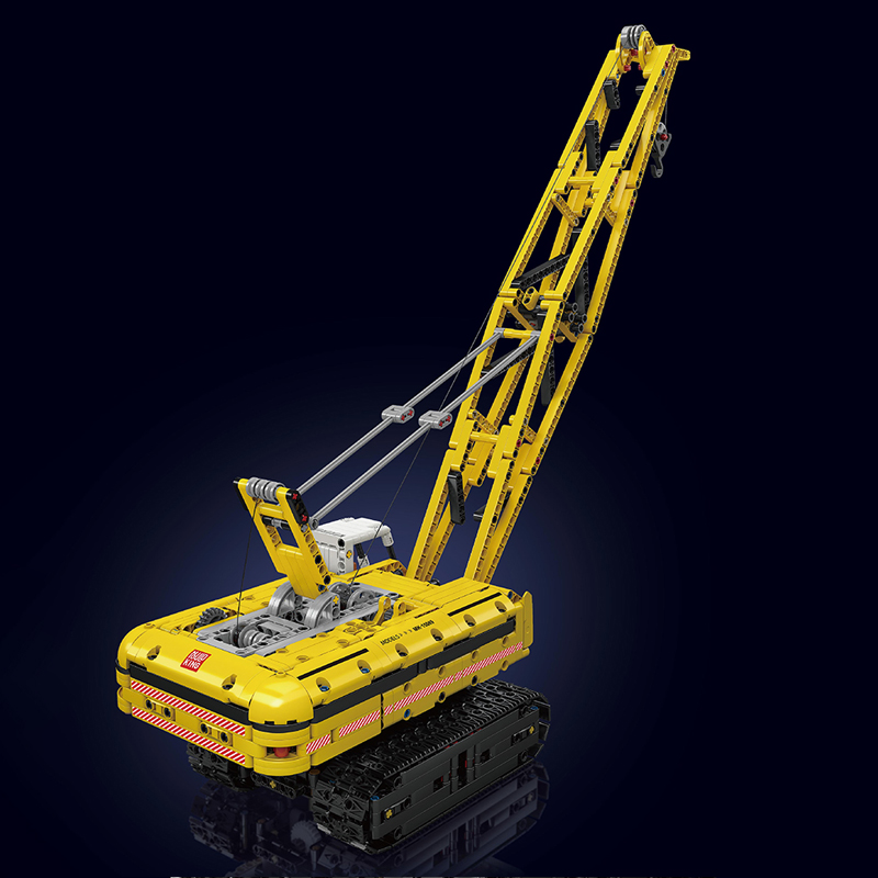 Mould King 15069 Motor Yellow Crawler Crane 3 - MOULD KING