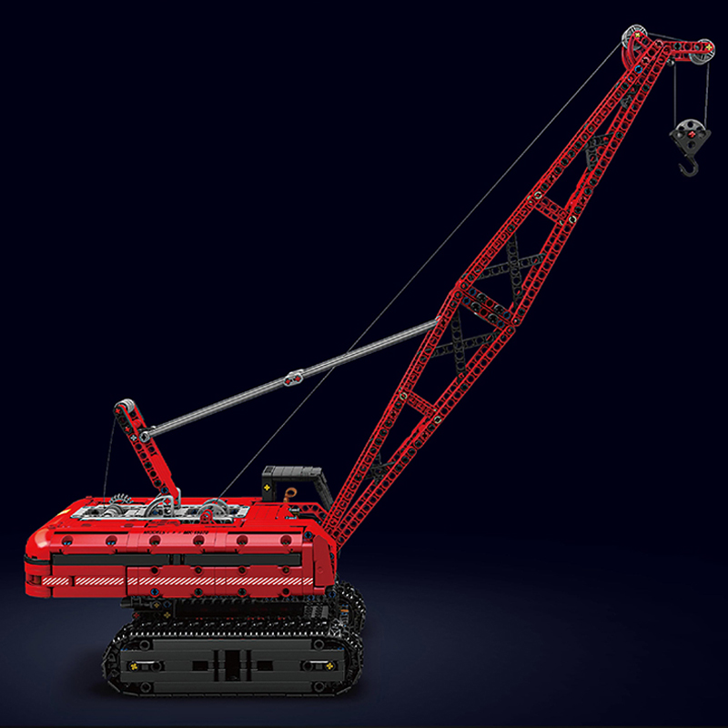 Mould King 15070 Motor Red Crawler Crane 2 - MOULD KING