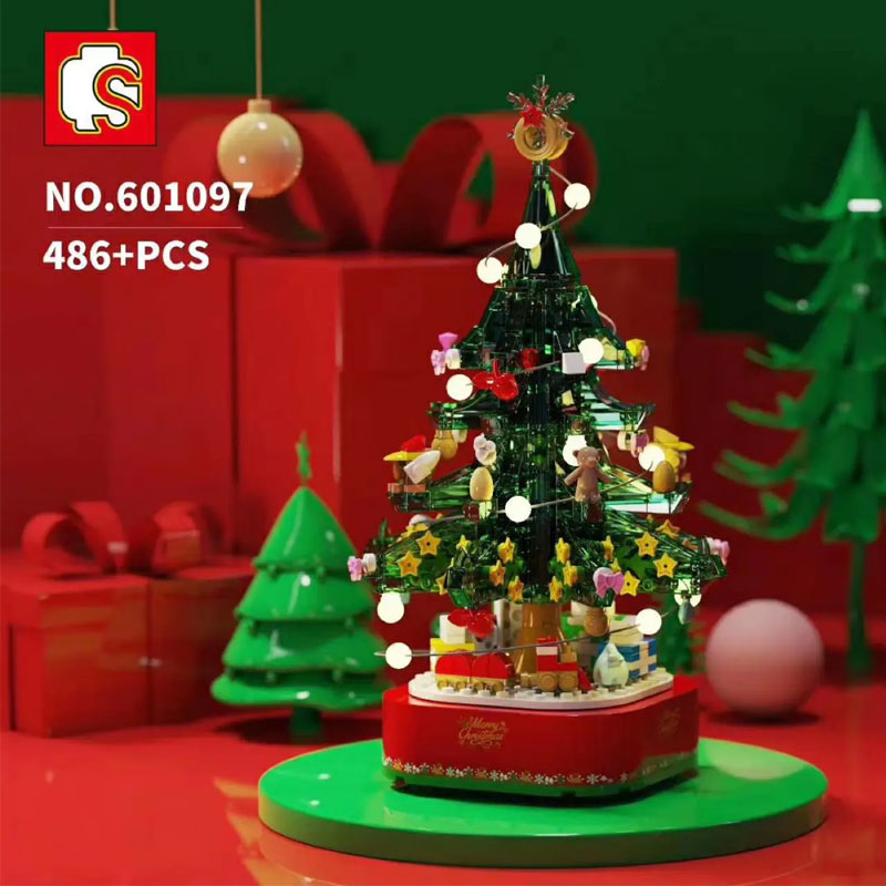 SEMBO 601097 Christmas Tree 1 - MOULD KING