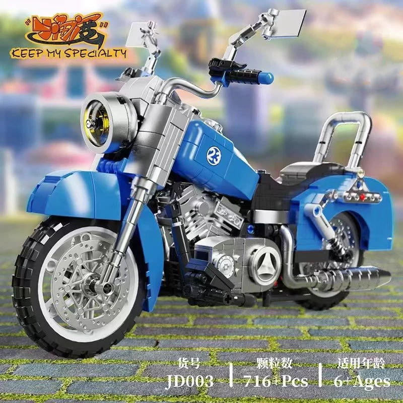 Small Angle JD003 Dragon Motobcycle 2 - MOULD KING