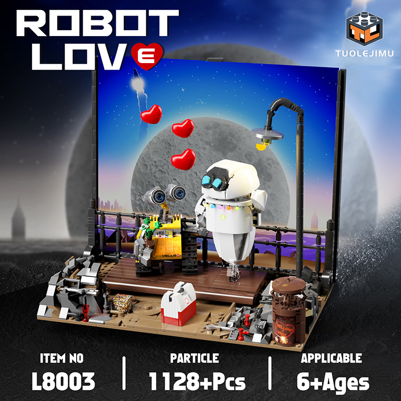 Tuole L8003 Robot Love 9 1 - MOULD KING