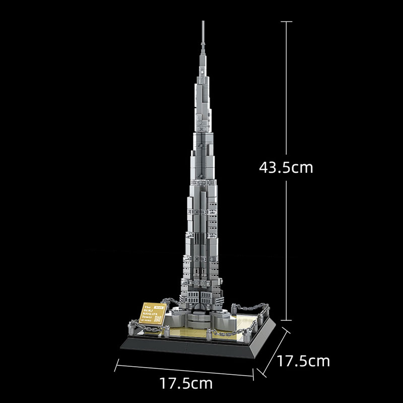 WANGE 4222 Burj Khalifa Dubai 2 - MOULD KING
