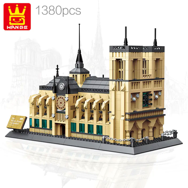 Wange 5210 Cathedrale Notre Dame de Paris 1 - MOULD KING