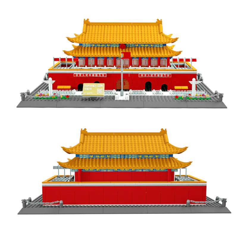 Wange 5218 Tiananmen Tower Beijing China 2 - MOULD KING