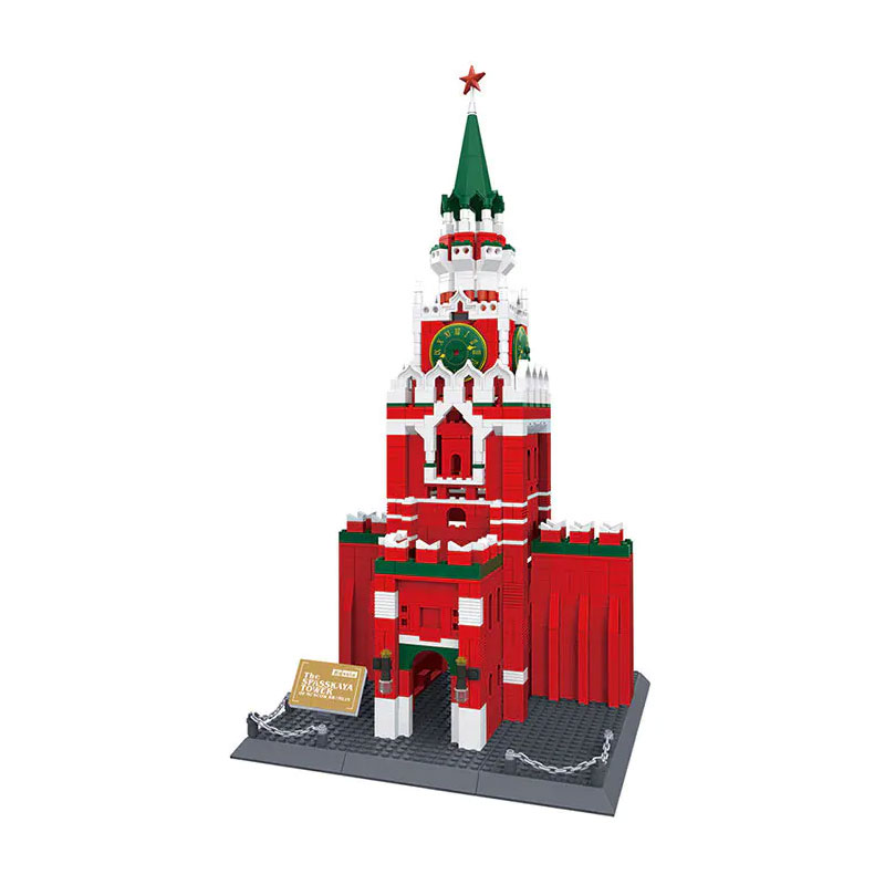 Wange 5219 The Spasskaya Tower of Moscow Kremlin 2 - MOULD KING