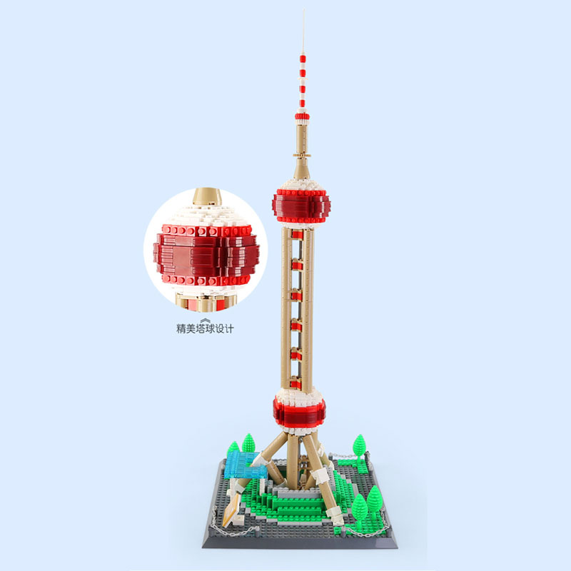 Wange 5224 Oriental Pearl Tower Shanghai China 3 - MOULD KING