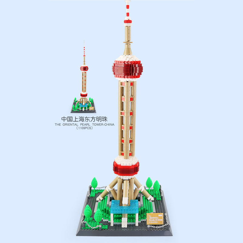Wange 5224 Oriental Pearl Tower Shanghai China 5 - MOULD KING