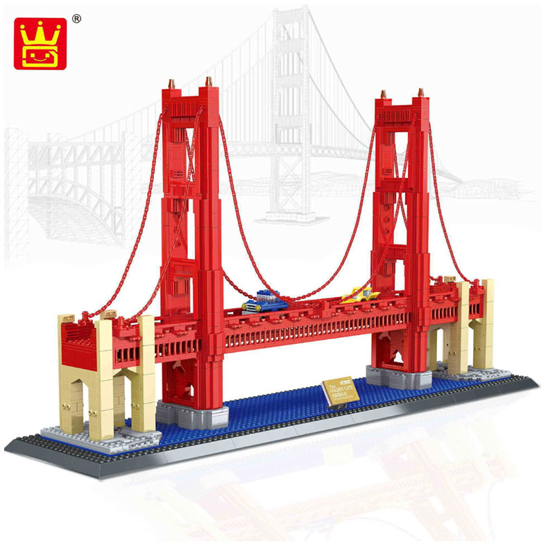 Wange 6210 Golden Gate Bridge San Francisco America 1 - MOULD KING