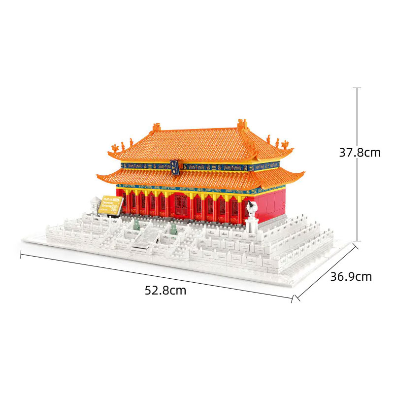 Wange 6221 Hall of Supreme Harmony Beijing China 2 - MOULD KING