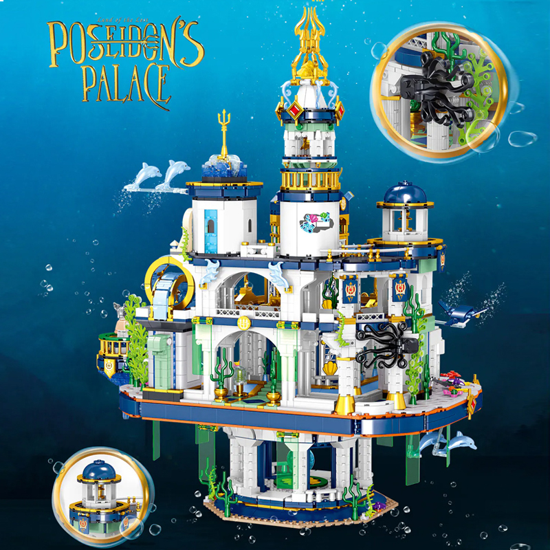 ZHEGAO 01048 Poseidons Palace 4 - MOULD KING