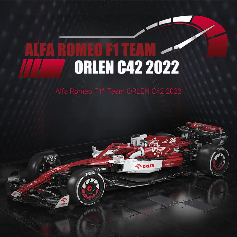 CaDa C64005 Alfa Romeo F1 Team ORLEN C42 2022 1 - MOULD KING