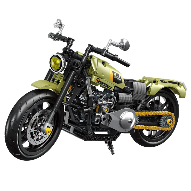 Forange FC9303 Engine Morph Motorcycle 3 - MOULD KING