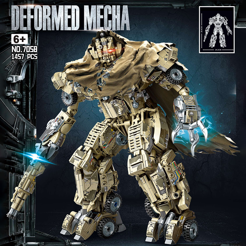 LW 7058 Deformed Mecha Megabot 1 - MOULD KING