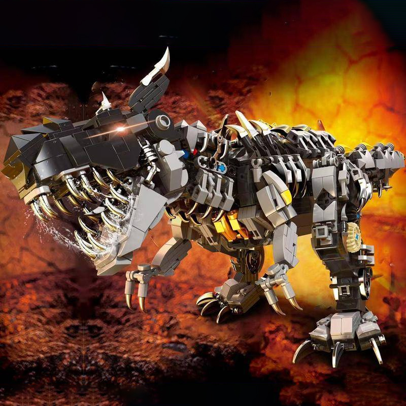 LWCK 60030 Ancient Beasts Mechanical Monster Dinosaur 3 - MOULD KING