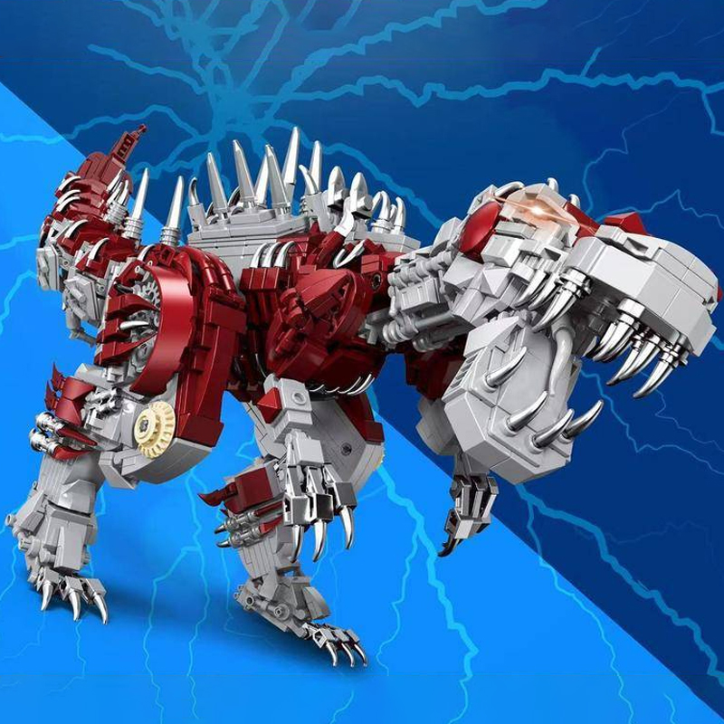 LWCK 60031 Ancient Beasts Mechanical Monster Dinosaur 4 - MOULD KING