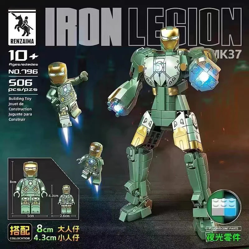 Quan Guan 796 Iron Legion MK37 4 - MOULD KING