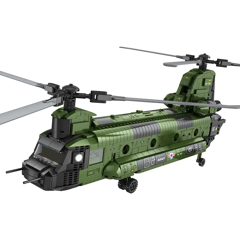 Reobrix 33031 CH 47 Heavy Multi Functional Transport Helicopter 2 - MOULD KING