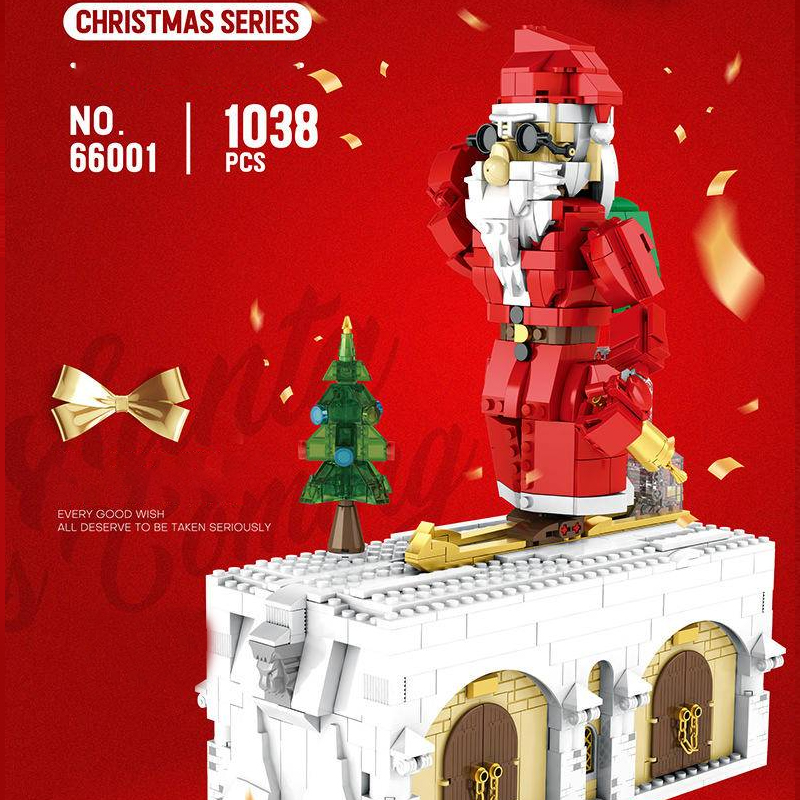 Reobrix 66001 Santa Coming Christmas 4 - MOULD KING