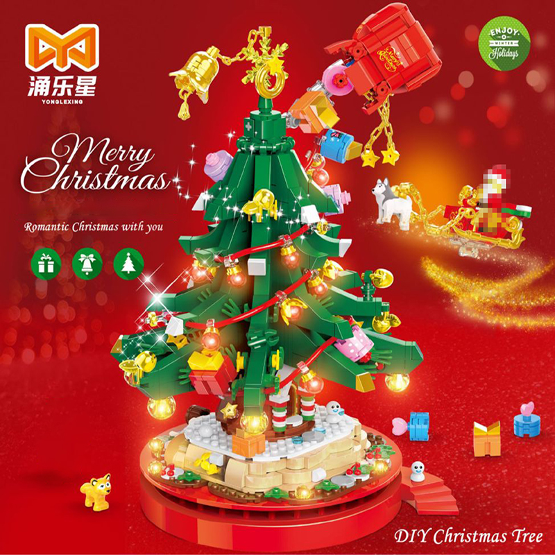 YONGLEXING 88036 Christmas Tree Seasonal 1 - MOULD KING