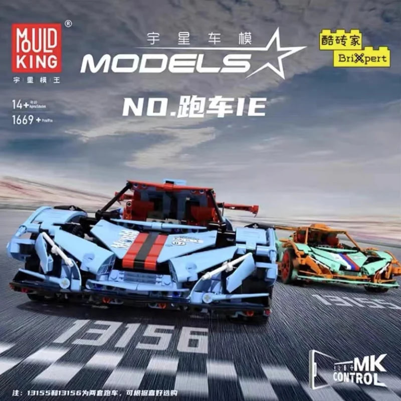 Mould King 13155 13156 RC Sport Cars 12 - MOULD KING