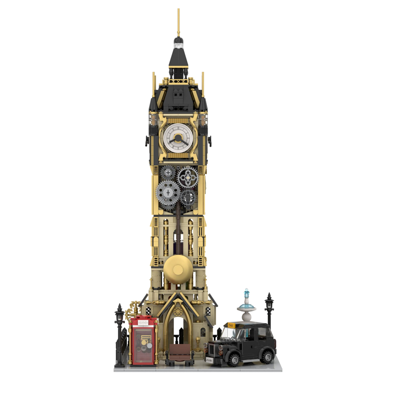 Pantasy 85008 Steampunk Clock Tower 3 - MOULD KING