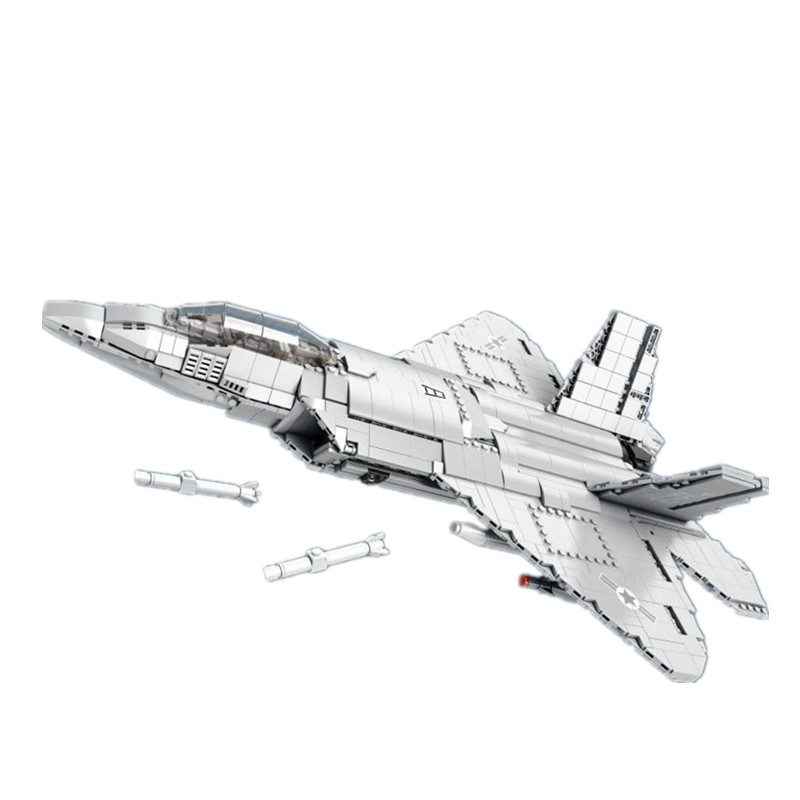 ReoBrix 33020 F 22 Fighter 2 1 - MOULD KING