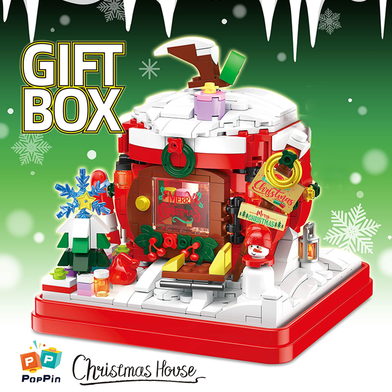 ZHEGAO 662024 Gift Box Christmas House 1 - MOULD KING